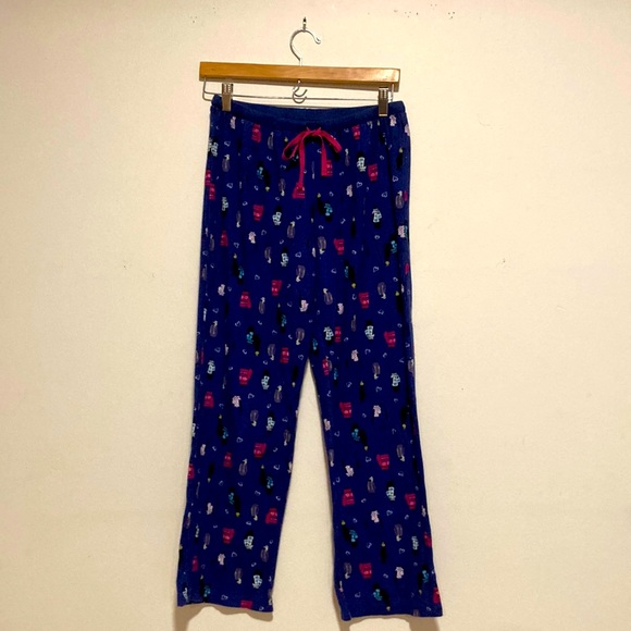 Cuddl Duds Intimates & Sleepwear Penguin And Heart Design Womans